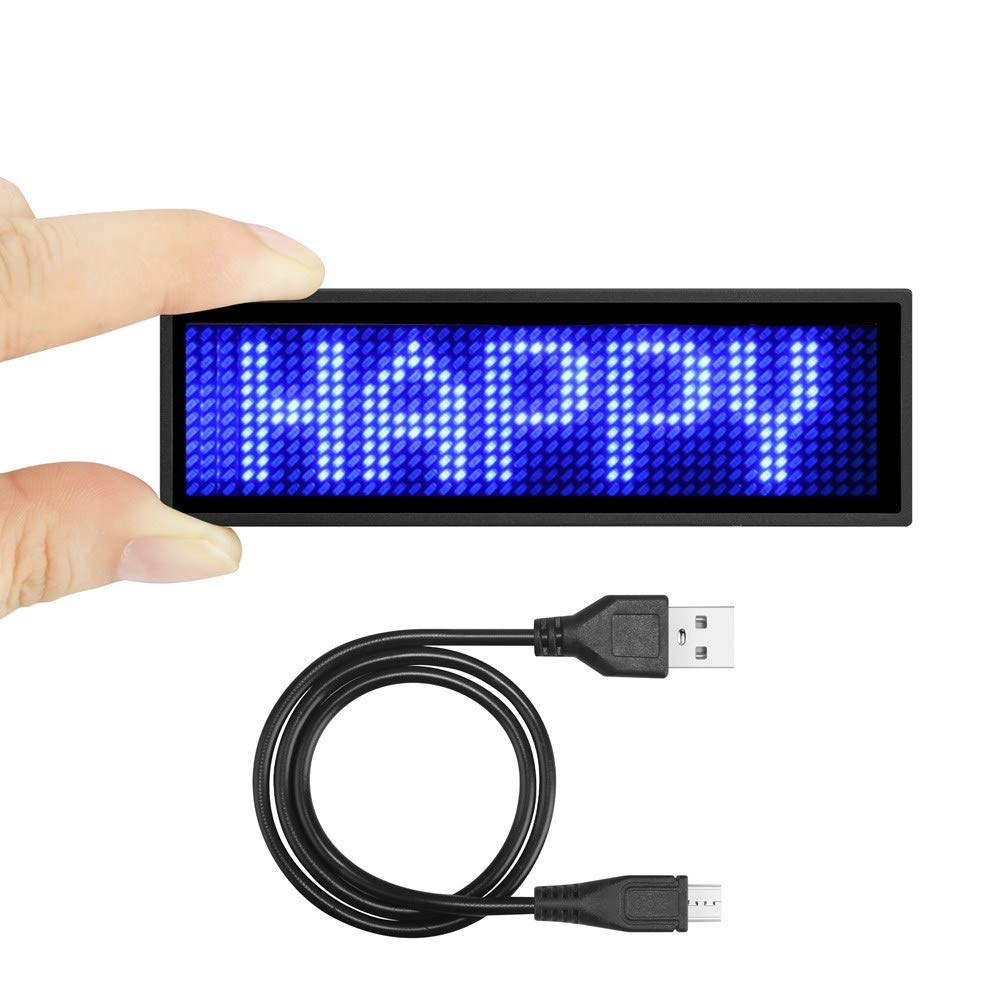 Pocket LED badge